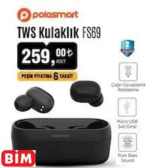 POLOSMART TWS KULAKLIK FS69 POLOSMART TWS KULAKLIK FS69